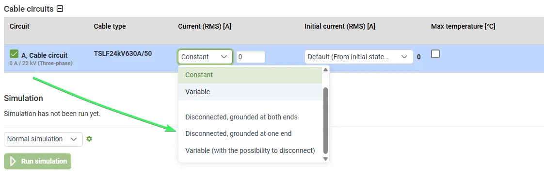Disconnect options 