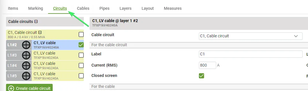Multiple Cables per Phase